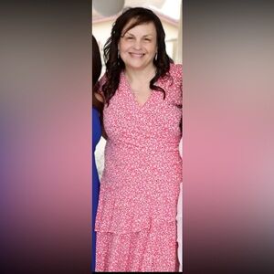 SIGNATURE By Robbie Bee Spring Draped Dress